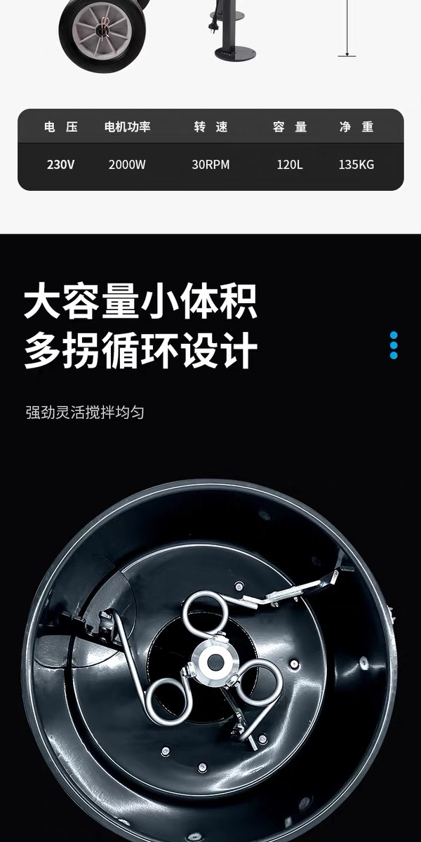 Meidis树脂结合搅拌机 - 套装图