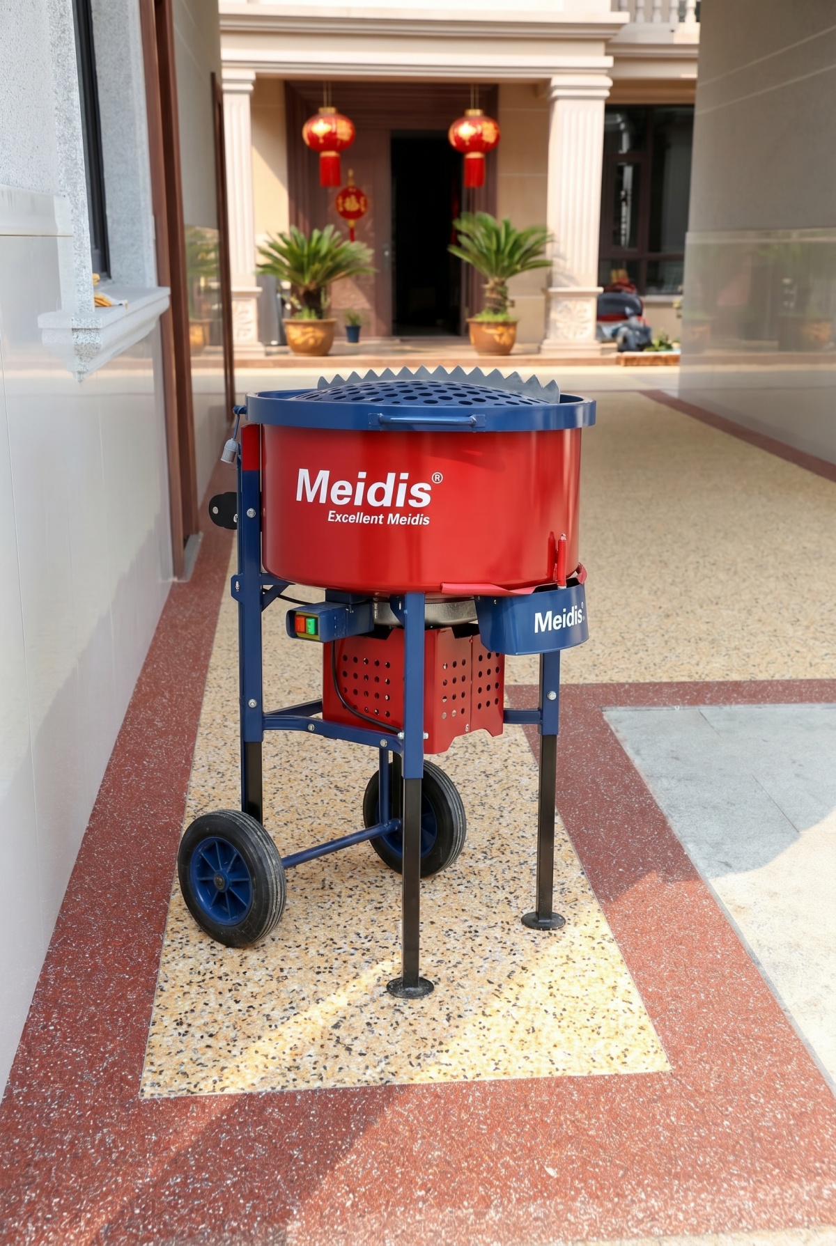 Meidis树脂结合搅拌机 - 套装图