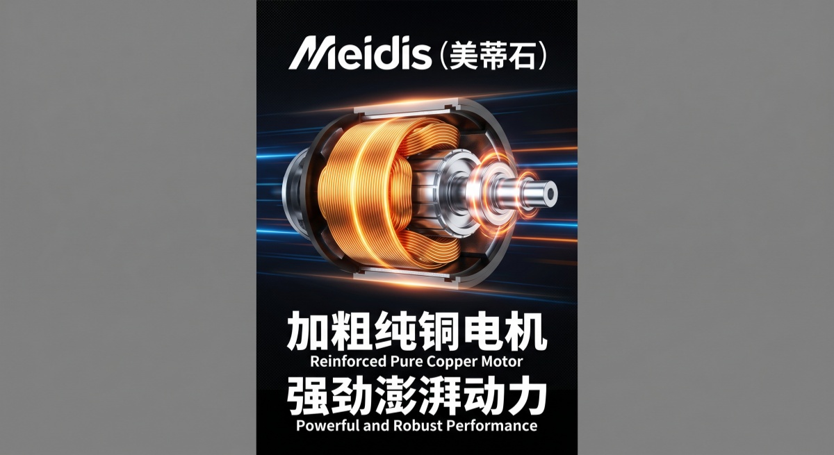 Meidis 电动桨式搅拌机 - 套装图