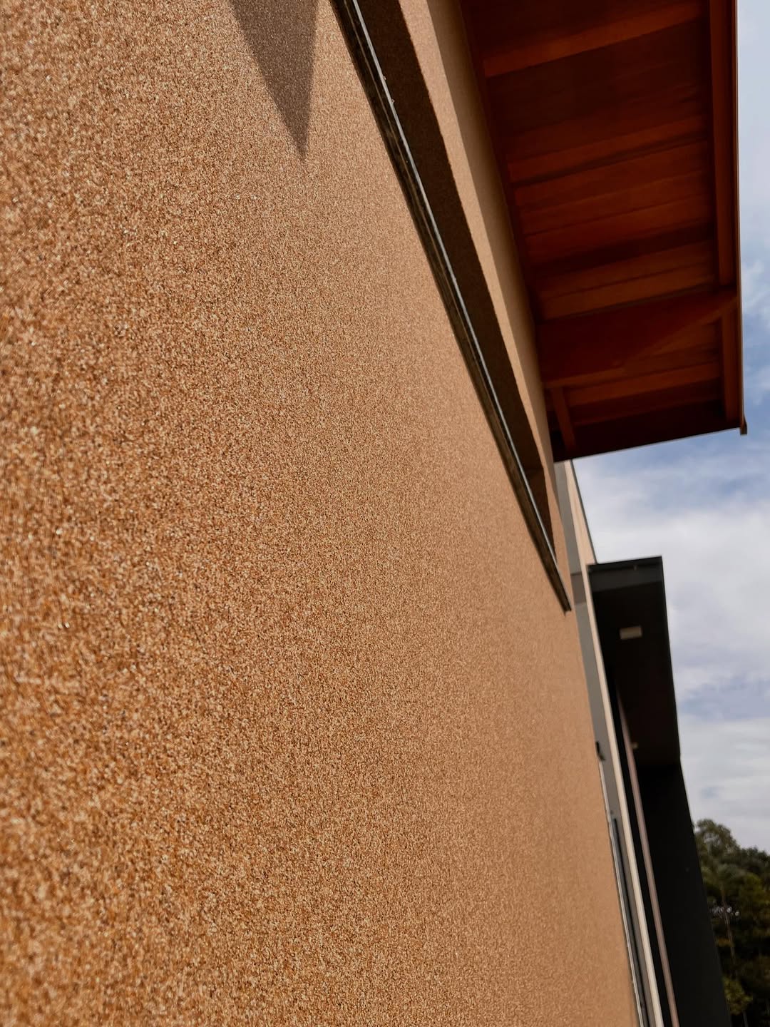 美蒂石暖棕通体砾石外墙内墙通用案例 | Meidis Resin Binder Warm Brown Gravel Wall Case - 套装图