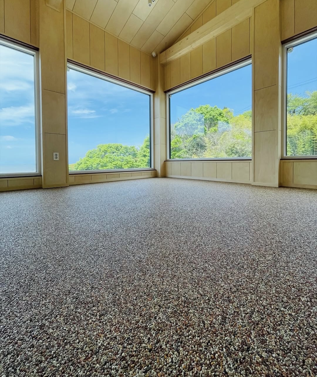 美蒂石原木风海景木屋全屋地坪案例 | Meidis Resin Binder Log House Seaview Floor Case - 套装图