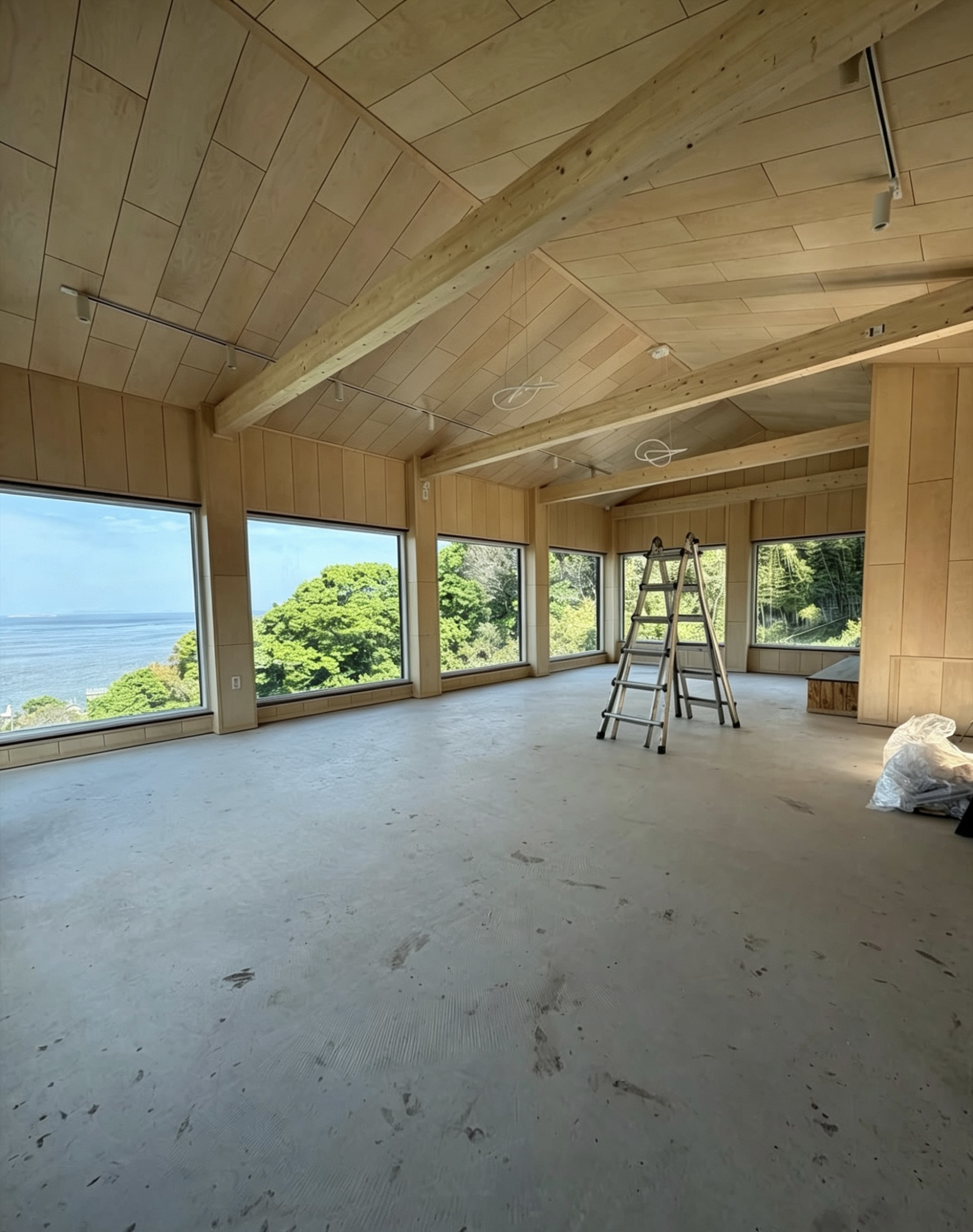 美蒂石原木风海景木屋全屋地坪案例 | Meidis Resin Binder Log House Seaview Floor Case - 套装图