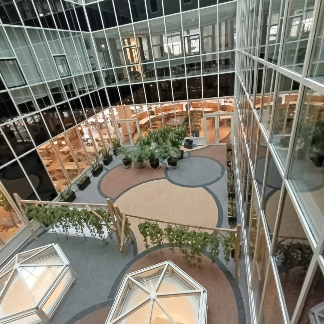 美蒂石中庭艺术砾石地坪 | Meidis Artistic Pebble Flooring For Luxury Atrium - 套装图