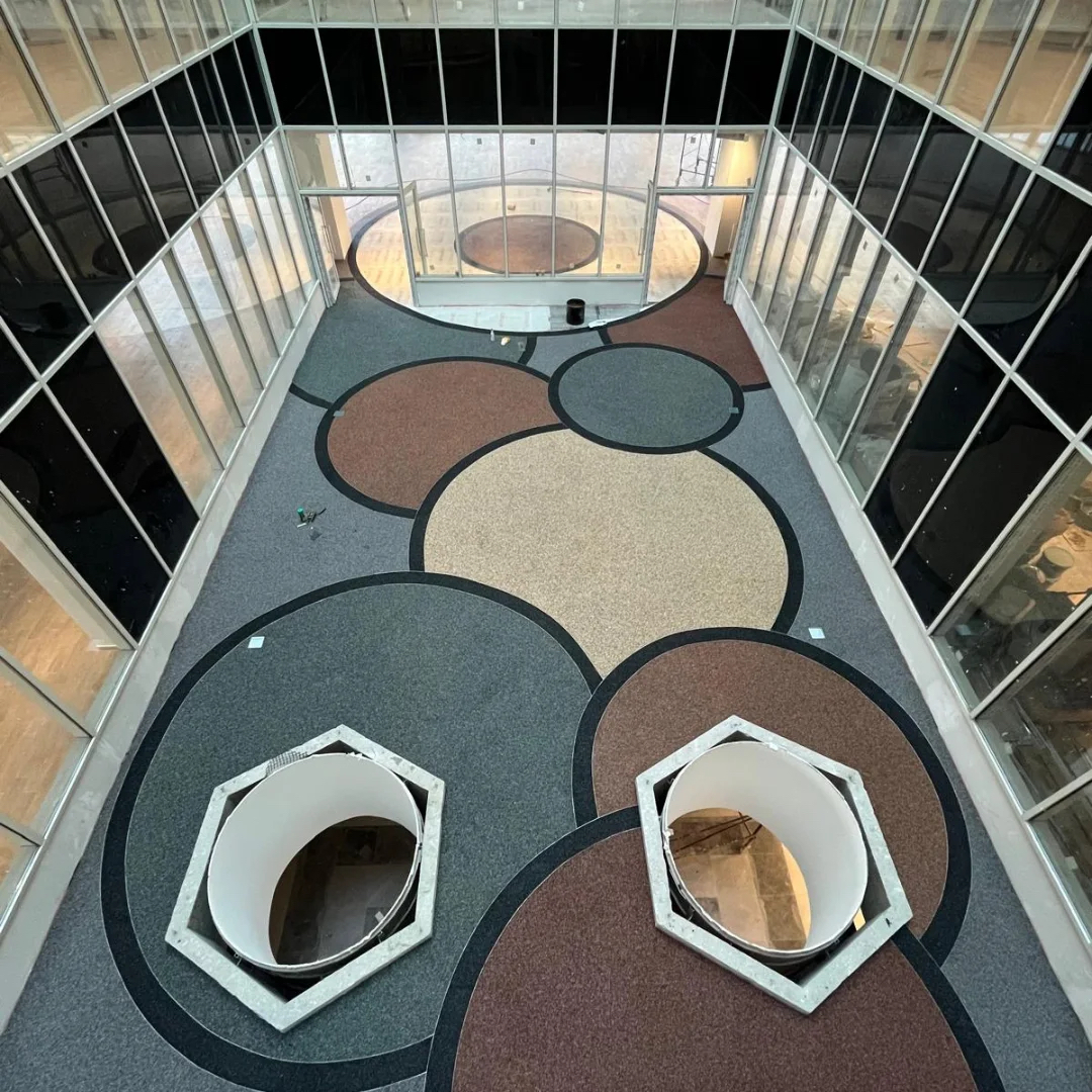 美蒂石中庭艺术砾石地坪 | Meidis Artistic Pebble Flooring For Luxury Atrium - 套装图