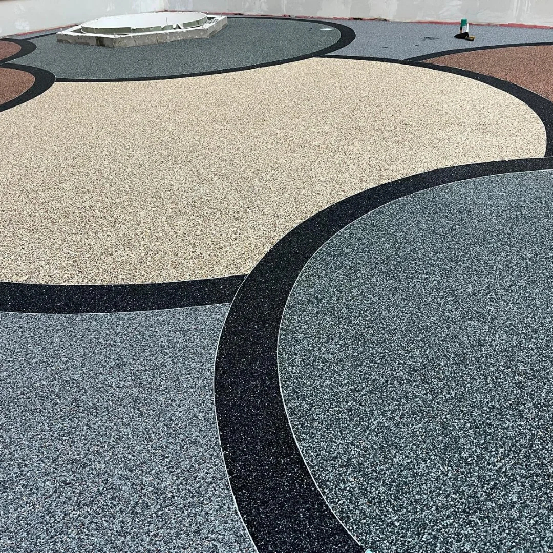 美蒂石中庭艺术砾石地坪 | Meidis Artistic Pebble Flooring For Luxury Atrium - 套装图