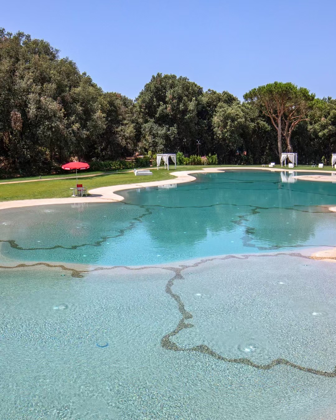美蒂石滨海度假泳池原生砾石露台 | Meidis Luxury Coastal Resort Organic Aggregate Pool Deck - 套装图