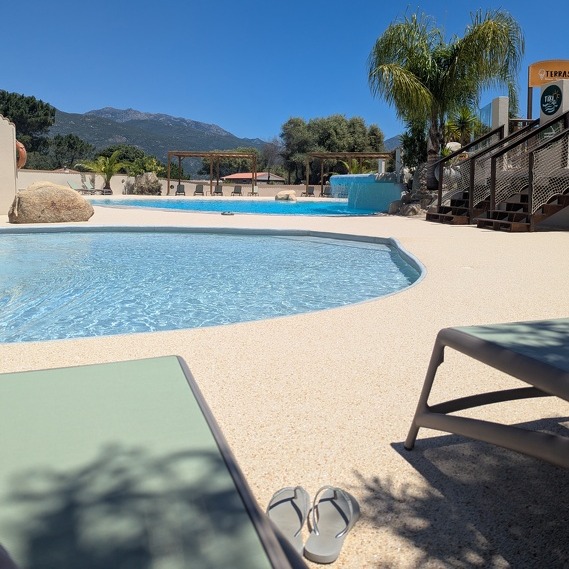 美蒂石南法度假泳池柔光砾石露台 | Meidis Luxury Provençal Resort Sand-Tone Pool Terrace - 套装图