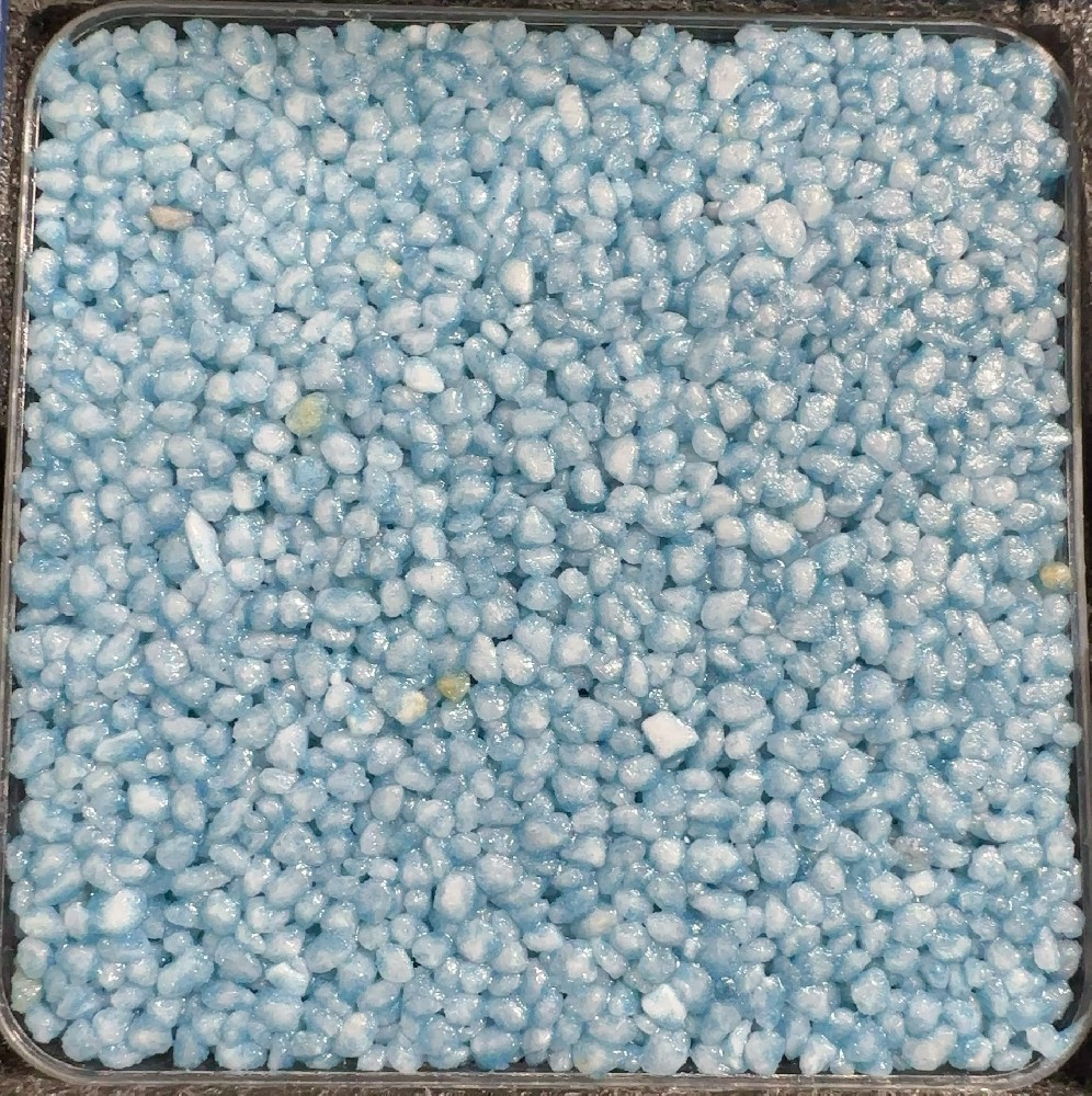 浅天蓝晶砂